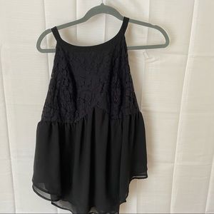 Torrid size 1 black blouse